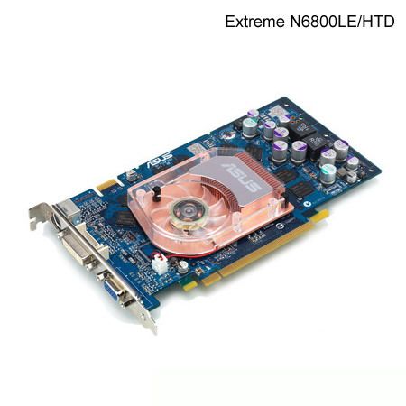 ASUS Extreme N6800LE/HTD GDDR