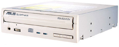 ASUS CD-RW CRW-5232AS RETAIL optical disc drive Internal White