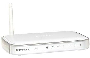 NETGEAR 54 Mbps Wireless w/ 4-port Switch print server Wireless LAN