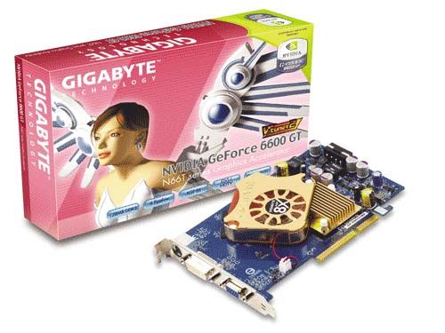 GIGABYTE GF6600GT PCI-E 256MB GDDR3