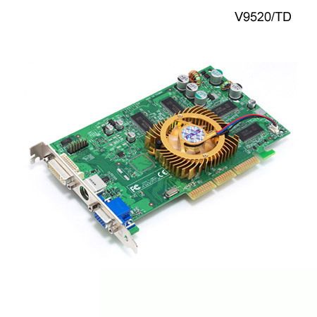 ASUS V9520 TD GeForce FX 5200 GDDR