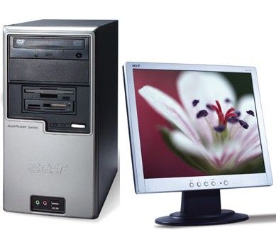 Acer Power AcerPower FV Intel 530 3.0GHz/512MB/80GB/Combo-drive + AL1715s 17" LCD Intel® Pentium® 4 0.5 GB DDR-SDRAM PC