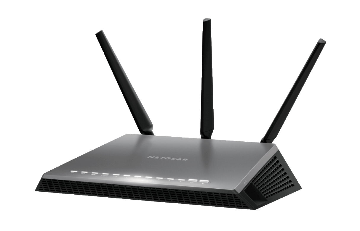 NETGEAR D7000 wireless router Gigabit Ethernet Dual-band (2.4 GHz / 5 GHz) Black