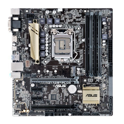ASUS Z170M-PLUS Intel® Z170 LGA 1151 (Socket H4) micro ATX