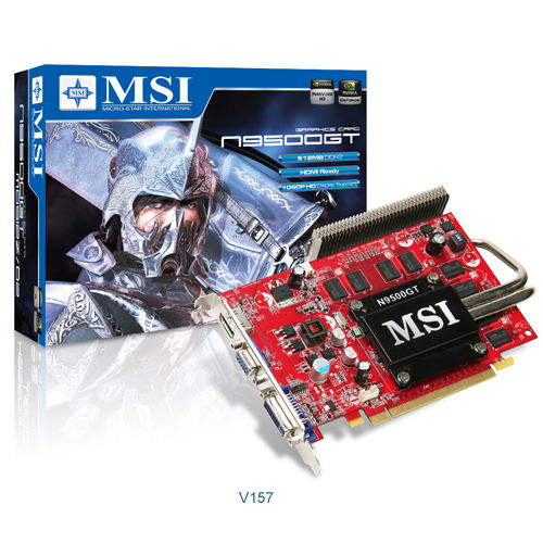 MSI N9500GT-MD512Z/D2 GeForce 9500 GT GDDR2