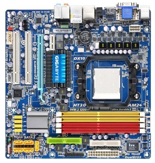 GIGABYTE GA-MA78GPM-UD2H motherboard AMD 780G Socket AM3 micro ATX