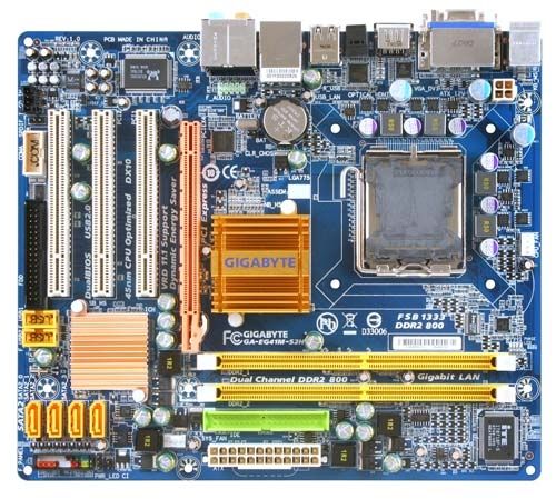 GIGABYTE GA-EG41M-S2H motherboard LGA 775 (Socket T) micro ATX