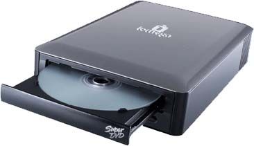 Iomega Super DVD 16x USB 2.0 Dual-Layer Drive with 5 discs optical disc drive DVD-RW Black