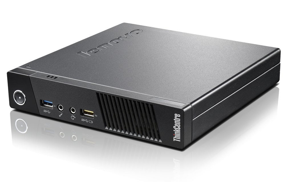 Lenovo ThinkCentre M73 Intel® Core™ i3 i3-4130T 4 GB DDR3-SDRAM 500 GB HDD Windows 7 Professional Mini PC Black