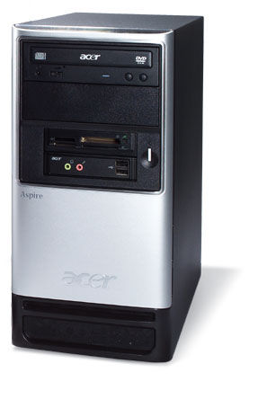 Acer Aspire T140 Ath64 3400+ 1024MB 250GB AZB AMD Athlon 3400+ 1 GB DDR-SDRAM NVIDIA GeForce 6600 Mini Tower PC