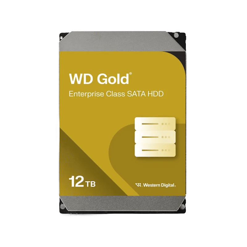 2W11076 - Western Digital Gold 12TB 7200RPM SATA 3.5-Inch Hard Drive