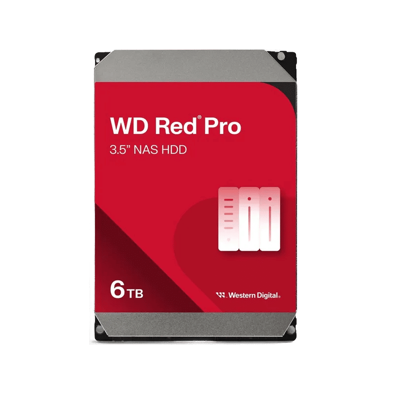 2W11101 - Western Digital Red Pro 6TB 7200RPM SATA 3.5-Inch Hard Drive