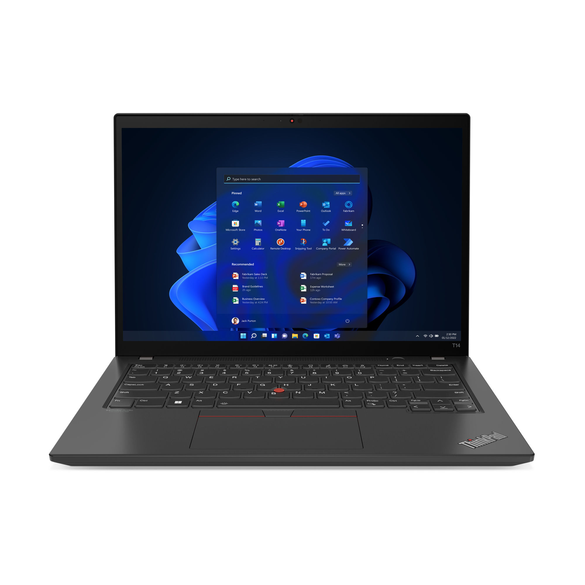 Lenovo ThinkPad T14 Gen 3 (Intel) Intel® Core™ i5 i5-1235U Laptop 35.6 cm (14") WUXGA 16 GB DDR4-SDRAM 256 GB SSD Wi-Fi 6E (802.11ax) Windows 11 Pro English Black