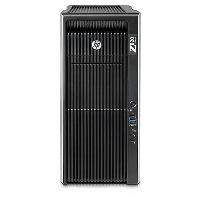 HP Z820 Intel® Xeon® E5 Family E5-2603V2 128 GB DDR3-SDRAM 500 GB HDD AMD FirePro V3900 Windows 7 Professional Mini Tower Workstation Black