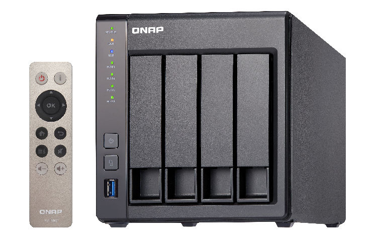 QNAP TS-451+ NAS Tower Intel® Celeron® J1900 2 GB DDR3L 0 TB QNAP QTS Black