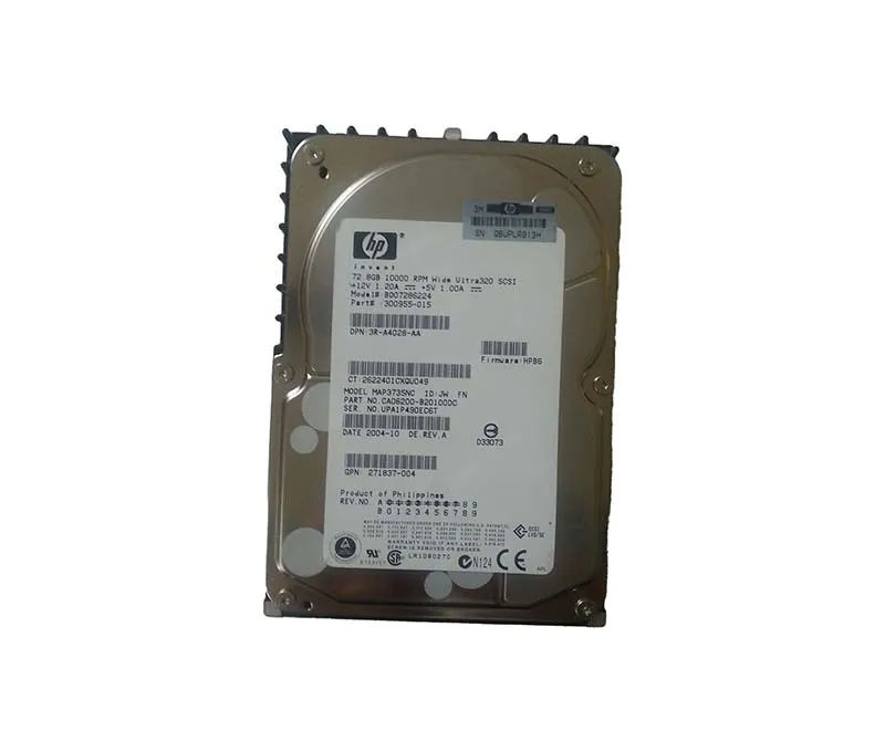 300955-015 - HP 72.8GB SCSI 10000RPM 3.5-Inch Hard Drive