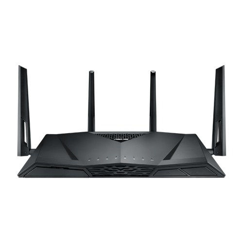 ASUS RT-AC3100 wireless router Gigabit Ethernet Dual-band (2.4 GHz / 5 GHz) Black