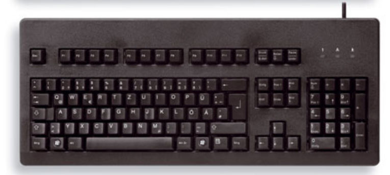 CHERRY G80-3000 keyboard Universal USB Black