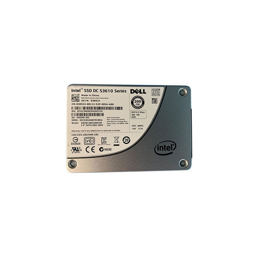 3053J - Dell 200GB MLC SATA 3Gb/s 2.5-Inch Solid State Drive