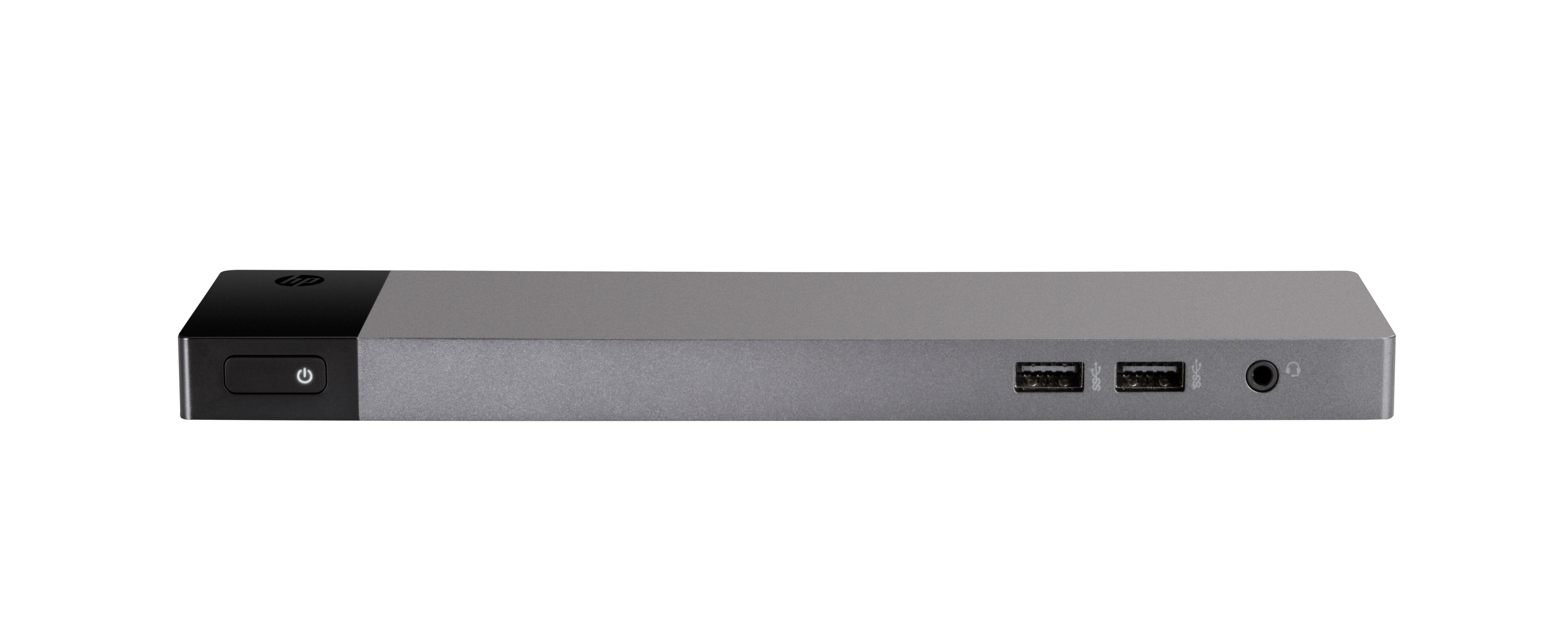 HP ZBook 150W Thunderbolt 3 Dock Wired Black, Silver