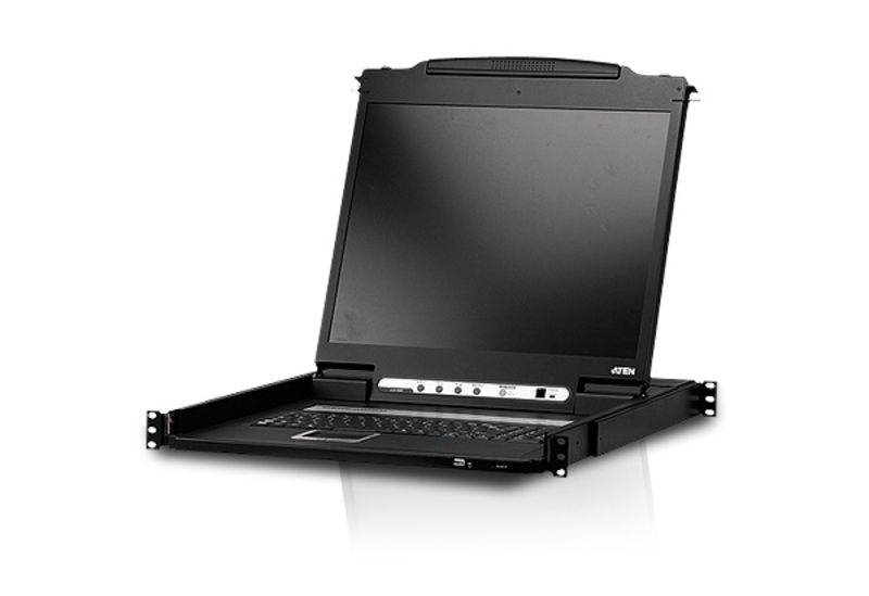ATEN CL6700N rack console 48.3 cm (19") 1280 x 1024 pixels Black