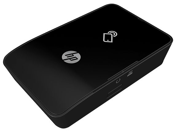 HP NFC/Wireless 1200w Mobile Print Accessory print server Wireless LAN Black