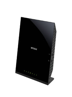 NETGEAR C6250-100NAS wireless router Gigabit Ethernet Dual-band (2.4 GHz / 5 GHz) Black