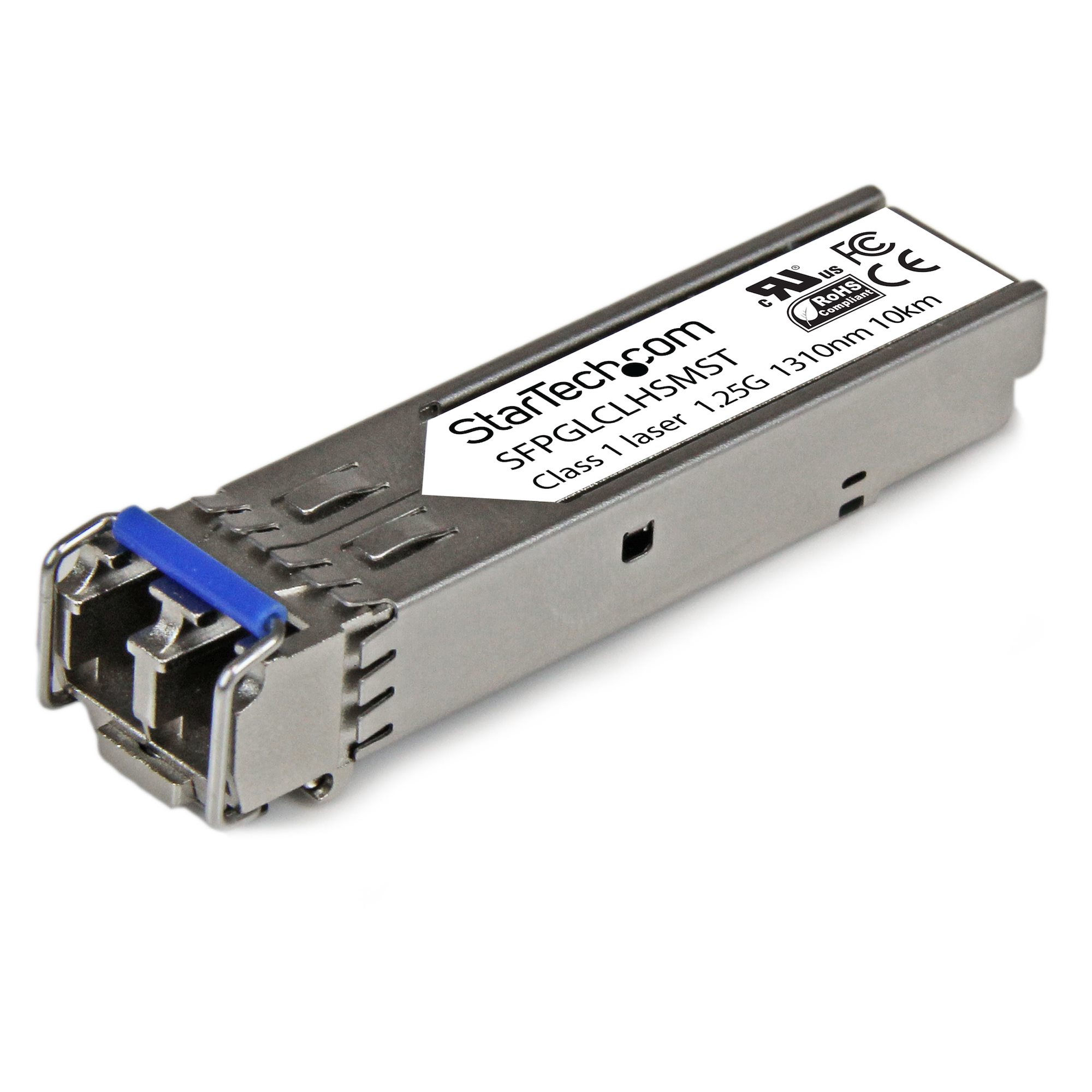 StarTech.com Cisco GLC-LH-SM Compatible SFP Module - 1000BASE-LX/LH - - 1GE Gigabit Ethernet SFP - LC 621 mi - 1310nm - Cisco IE3400, IE3300, IE3200~Cisco GLC-LH-SM Compatible SFP Module - 1000BASE-LX/LH - - 1GE Gigabit Ethernet SFP - LC 10km - 1310nm - Cisco IE3400, IE3300, IE3200