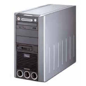 Fujitsu CELSIUS W340 Intel P4 640 HT 0.5 GB DDR2-SDRAM Windows XP Professional Workstation