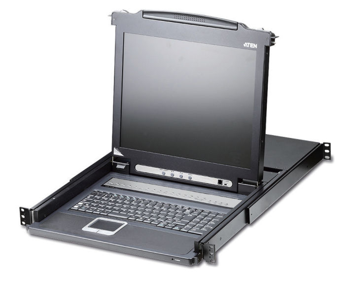 ATEN CL1008M KVM switch Rack mounting Black