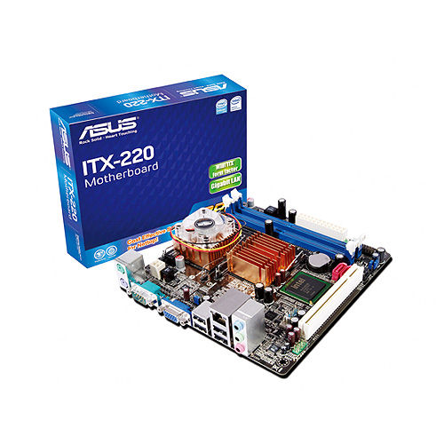 ASUS ITX-220 motherboard LGA 775 (Socket T) mini ITX