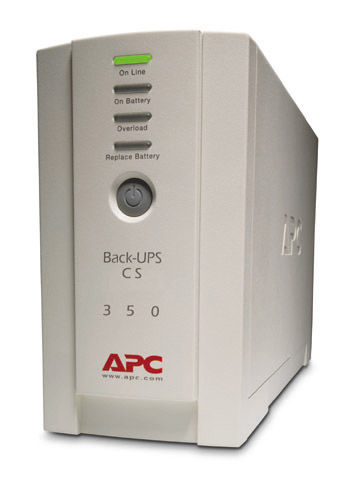 APC BACK-UPS CS 350VA uninterruptible power supply (UPS) 0.35 kVA 210 W