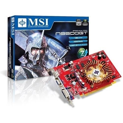 MSI N9500GT-MD1G-OC GeForce 9500 GT 1 GB GDDR2
