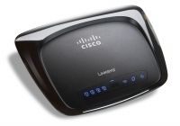 Linksys WRT120N wireless router Black
