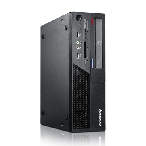 Lenovo ThinkCentre M58 Intel® Pentium® E5200 1 GB DDR3-SDRAM 160 GB Intel® GMA 4500M Windows Vista Business SFF PC Black