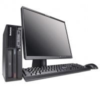 Lenovo ThinkCentre M57e Intel® Core™2 Duo E7200 1 GB DDR2-SDRAM 160 GB Intel® GMA 3100 Windows XP Professional Desktop PC Black