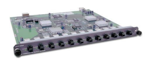D-Link 12-Port 100BaseFX (MT-RJ) network switch component