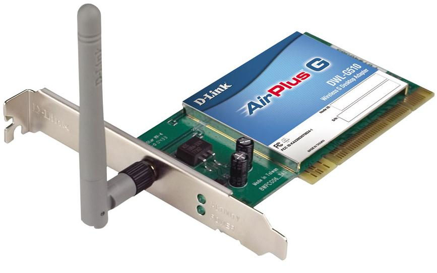 D-Link DWL-G510 network card Internal 54 Mbit/s