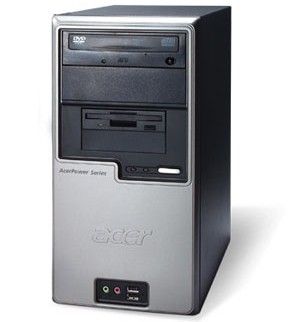 Acer Power AcerPower FV Combo Intel® Pentium® 4 630 0.25 GB DDR-SDRAM 80 GB Intel® GMA 900 PC