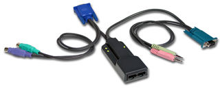 Vertiv Avocent AMIQDM-PS2 Modules KVM cable Black