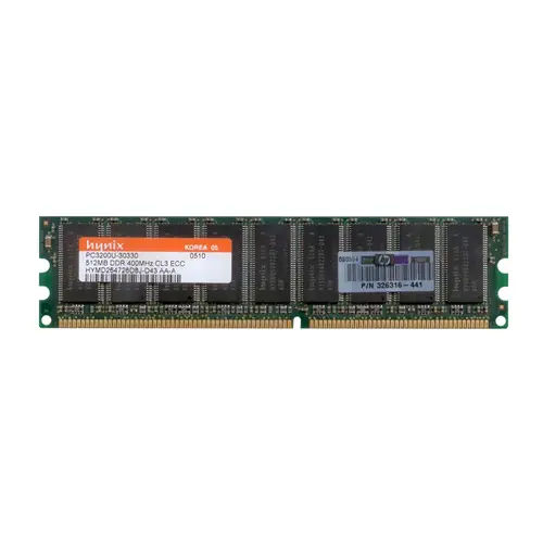 326316-441 - HP 512MB UDIMM 184-Pin Memory Module