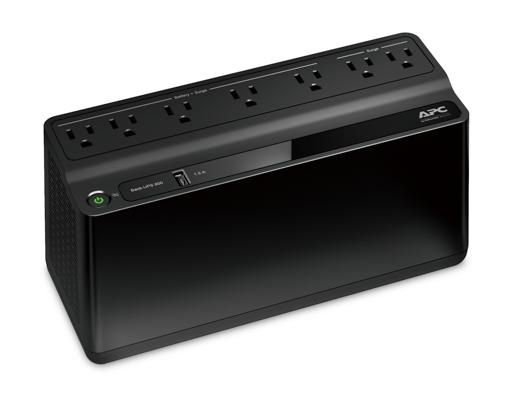 APC BE600M1 uninterruptible power supply (UPS) Standby (Offline) 0.6 kVA 330 W 7 AC outlet(s)