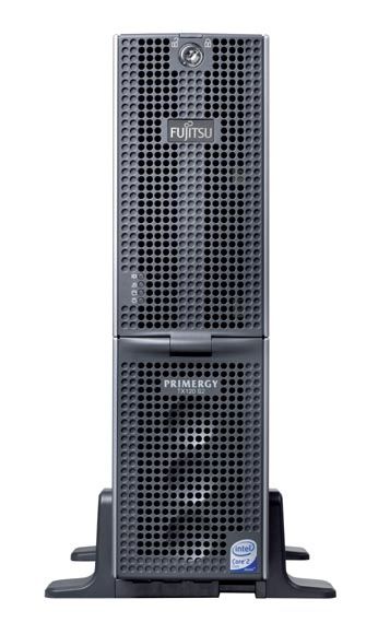 Fujitsu PRIMERGY TX120 S2 server 0 GB Tower Intel® Core™2 Duo P8400 2.26 GHz 1 GB DDR2-SDRAM 300 W