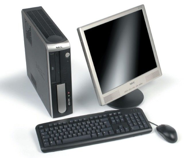NEC PowerMate VL6 Slim (SFF) Intel® Pentium® 4 0.25 GB DDR-SDRAM 80 GB Intel® GMA 900 Windows XP Professional PC