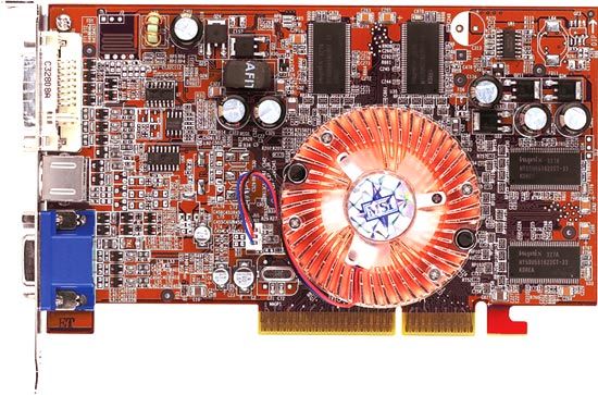 MSI RX9600XT-TD128 graphics card GDDR