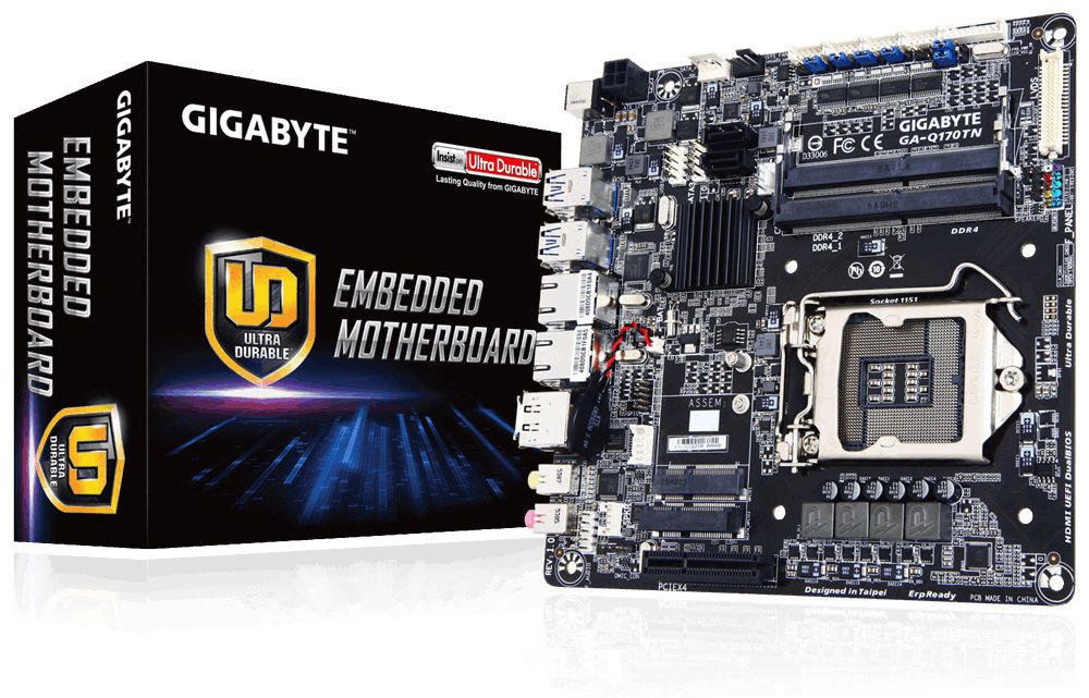 GIGABYTE GA-H110TN motherboard Intel® H110 LGA 1151 (Socket H4) mini ITX