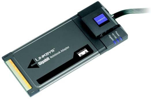 Linksys Gigabit Notebook Adapter Internal 1000 Mbit/s