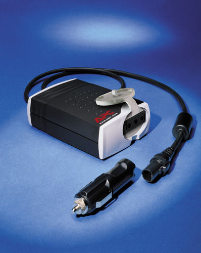APC Auto Air Converter 12Volt to 220Volt power adapter/inverter Charcoal