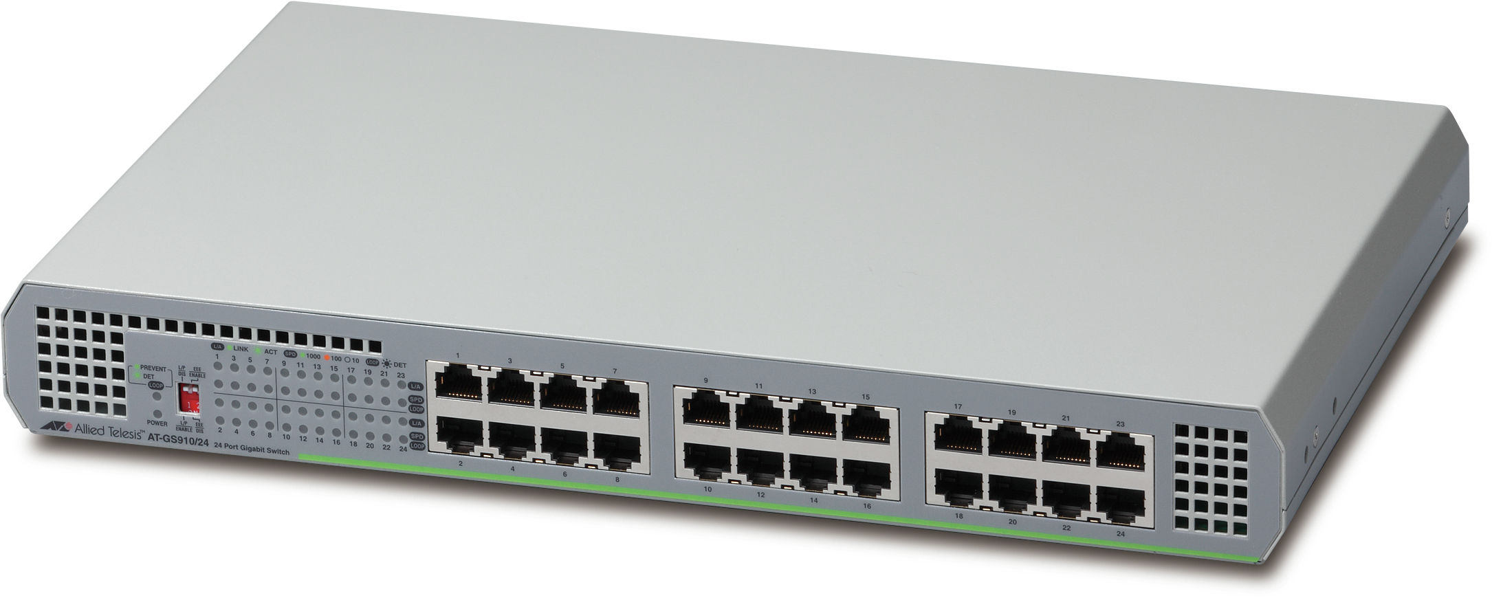 Allied Telesis GS910/24 Unmanaged 10G Ethernet (100/1000/10000) Grey