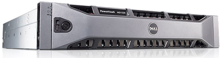 DELL PowerVault MD1220 Rack (2U) 0.6 TB Silver
